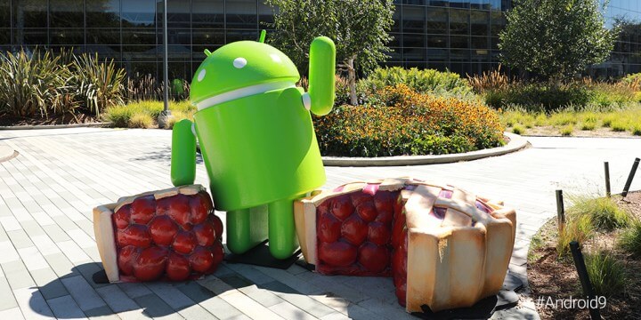 Android Pie Statue