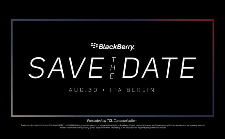 BlackBerry IFA 2018 Pressekonferenz