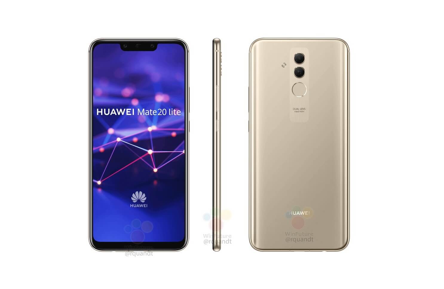 Huawei Mate 20 Lite Gold