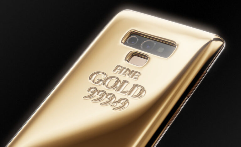 Samsung Galaxy Note 9 in Gold: Wenn es etwas teurer sein darf