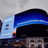 Samsung Galaxy Note 9 Werbung London