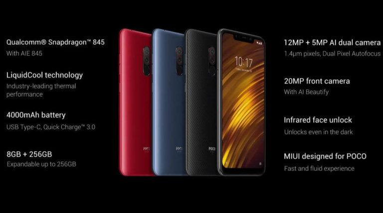 Xiaomi POCO F1 offiziell vorgestellt
