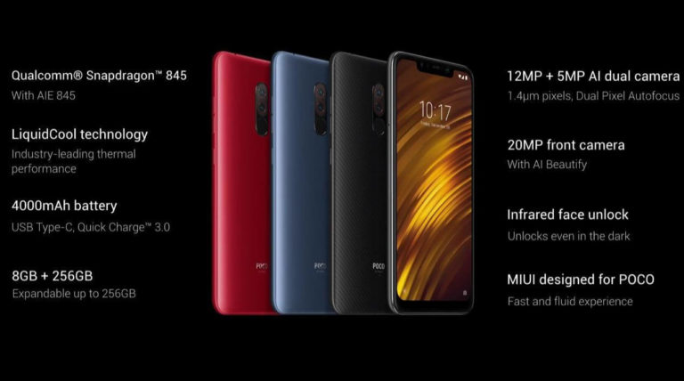 Xiaomi POCO F1 Pressebild