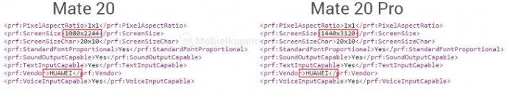 Huawei Mate 20 und Mate 20 Pro Displayauflösung