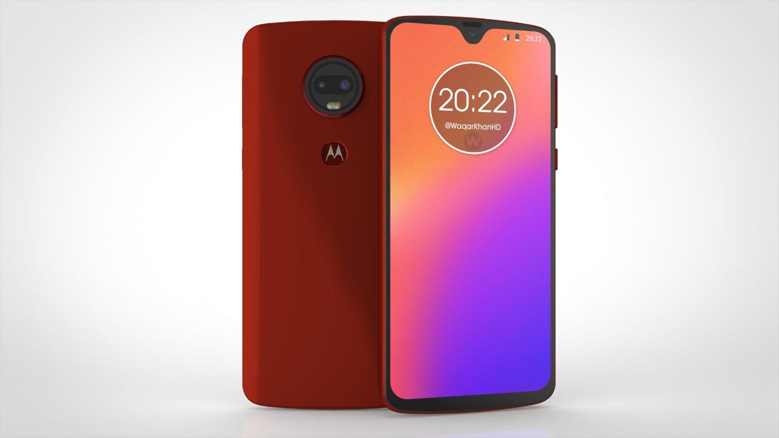 Motorola Moto G7 und Moto G7 Plus-Render