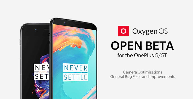 OnePlus 5 und OnePlus 5T Open-Beta 18/16