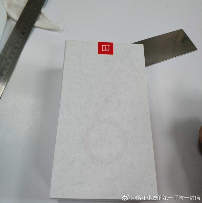 OnePlus 6T Verpackung Leak