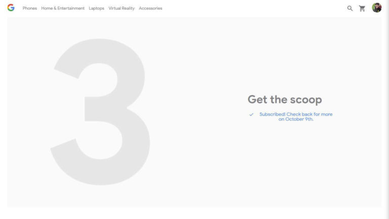 Google Pixel 3 Release