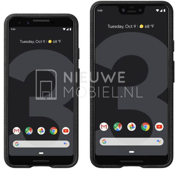 Google Pixel 3 und Pixel 3 XL Pressebild
