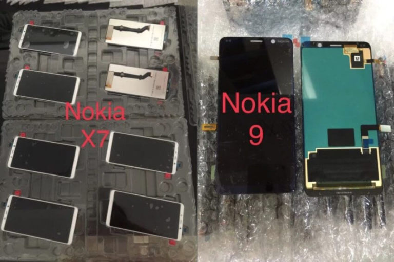 Nokia 7.1+ und Nokia 9 Frontpanel Leak