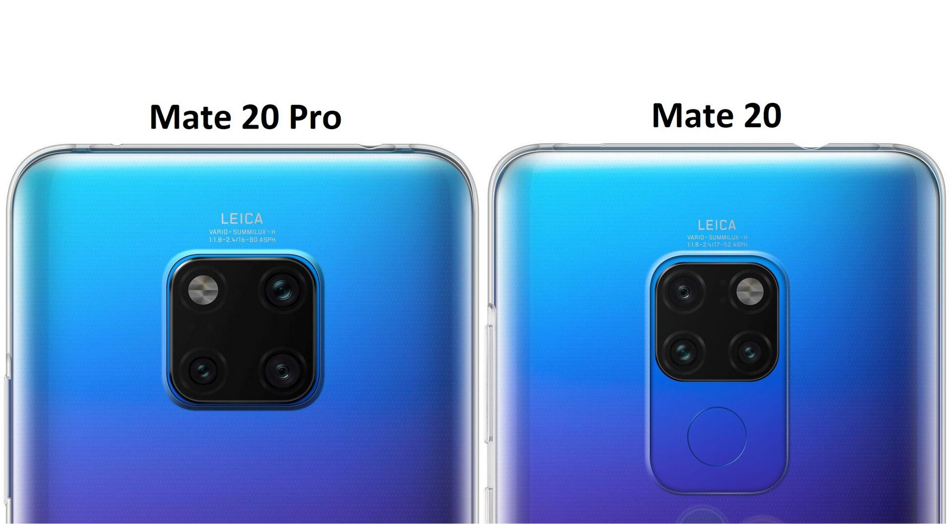 Huawei Mate 20 und Mate 20 Pro Triple-Kamera