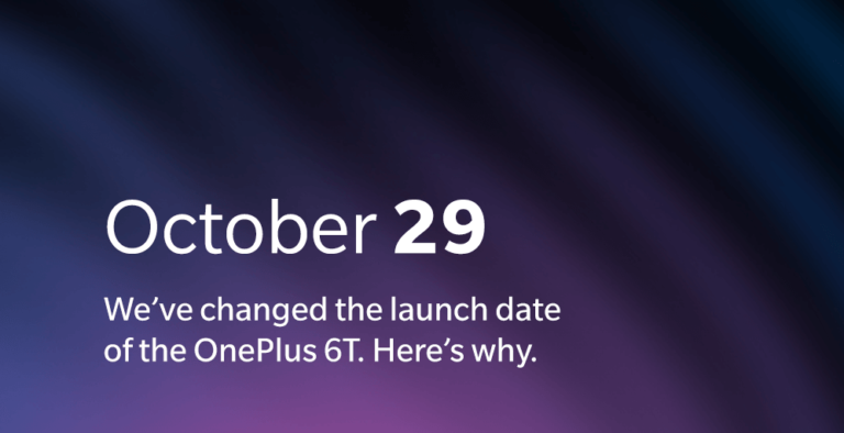 OnePlus 6T Release-Teaser