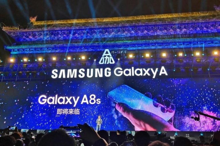 Samsung Galaxy A8s Teaser