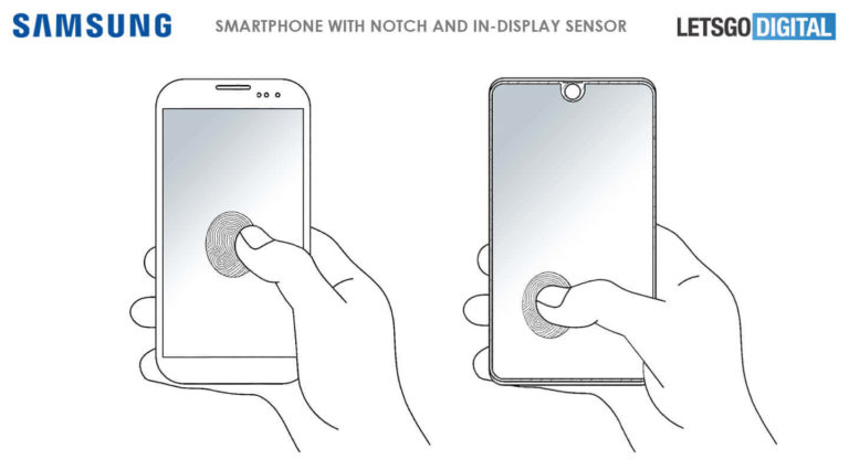 Samsung Galaxy S10 Fingerabdrucksensor