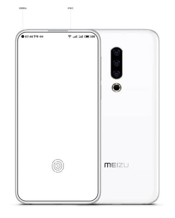 Meizu 16S Renderbild
