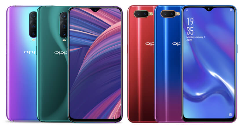 OPPO RX17 Pro und OPPO RX17 Neo Pressebild