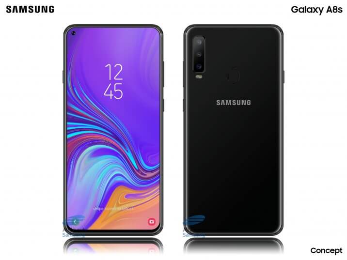 Samsung Galaxy A8s: Screen-Protector bestätigt vermutetes Design