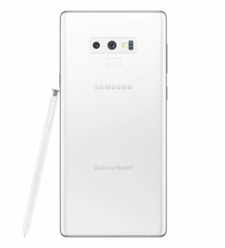 Samsung Galaxy Note 9 zeigt sich in „Pure White“