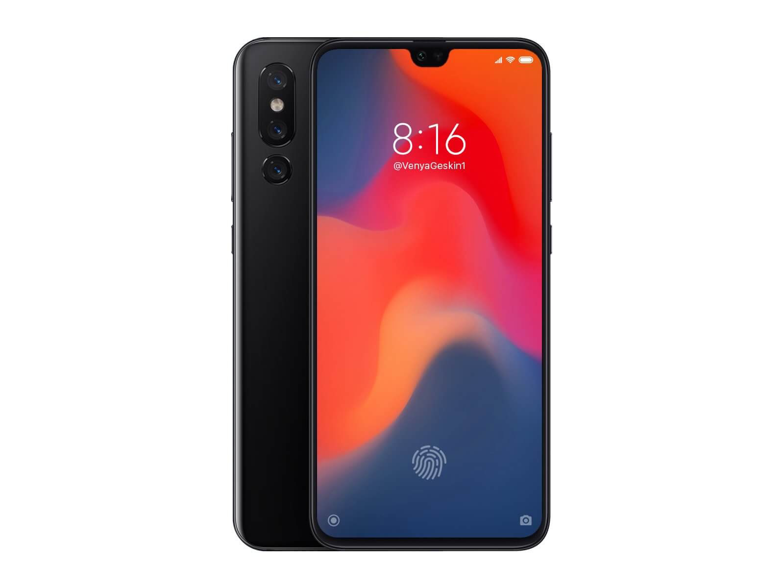 Xiaomi Mi 9 Render