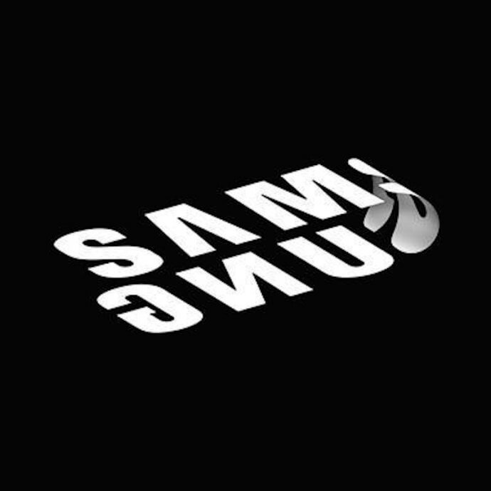 Samsung Logo gefaltet