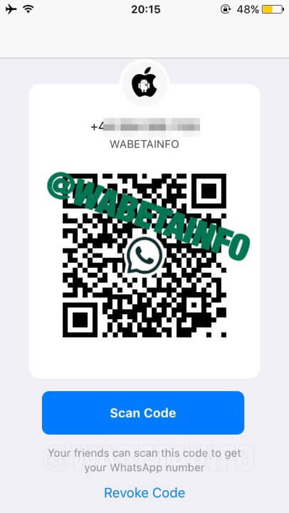 WhatsApp QR-Contact