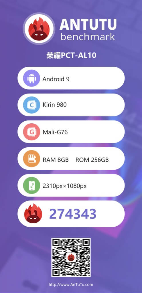 Honor View 20 Benchmark