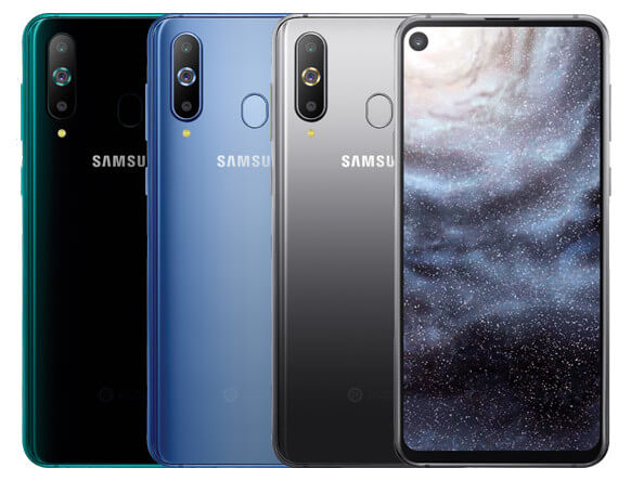 Samsung Galaxy A8s mit Loch im Display offiziell vorgestellt