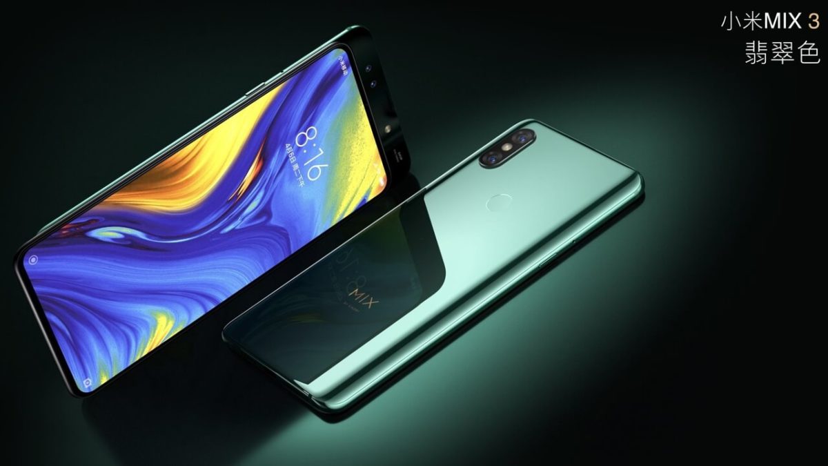 Xiaomi Mi Mix 3 Pressebild