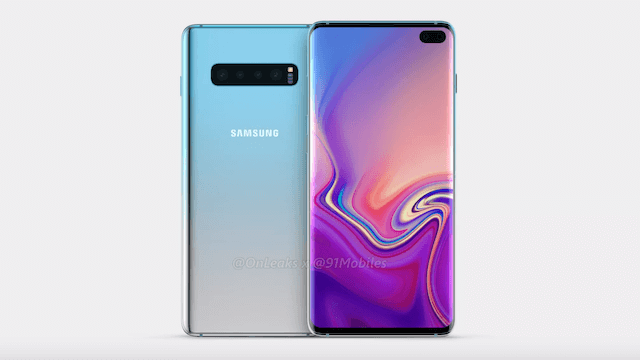 Samsung Galaxy S10+ Render