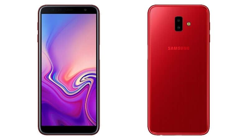 Samsung Galaxy J6+ 2018 Pressebild