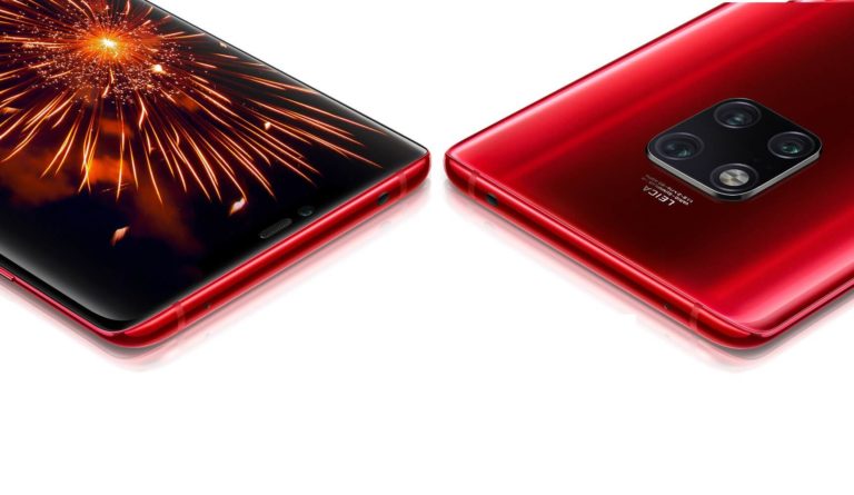 Huawei Mate 20 Pro Fragrant Red Teaser