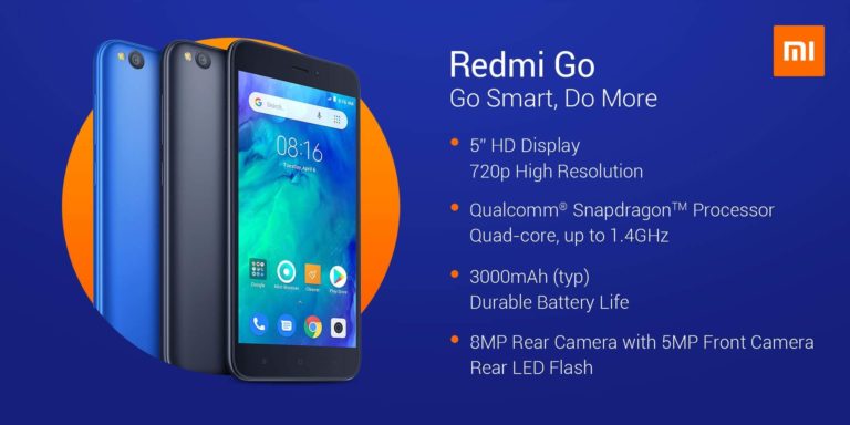 Redmi Go mit Android Go offiziell vorgestellt