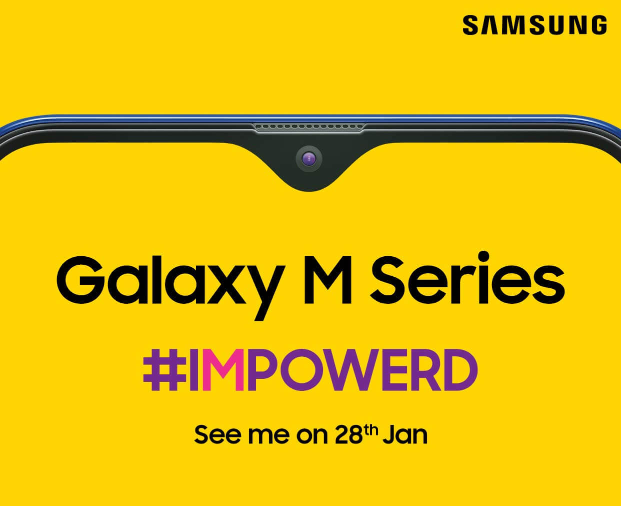 Samsung Galaxy M Teaser Indien