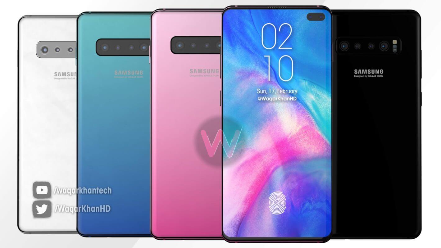 Samsung Galaxy S10+ Konzept