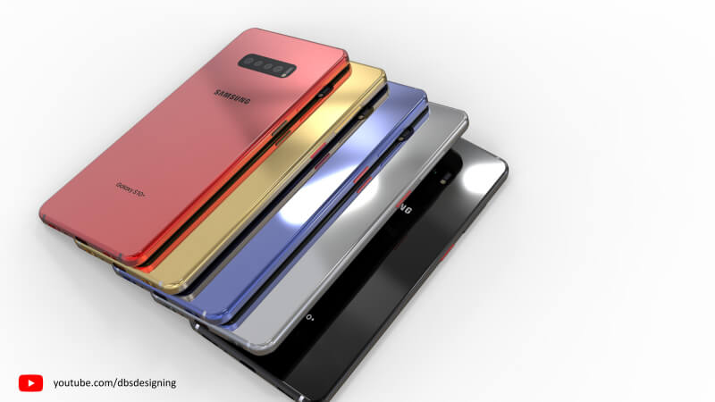 Samsung Galaxy S10 und Galaxy S10+ Konzept