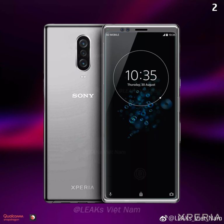 Sony Xperia XZ4 Render