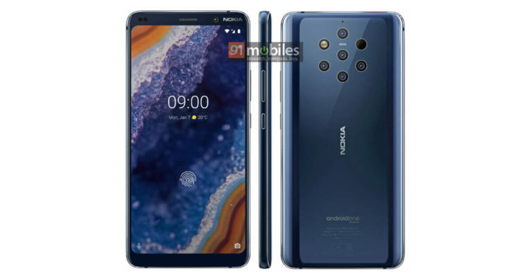 Nokia 9 PureView Render