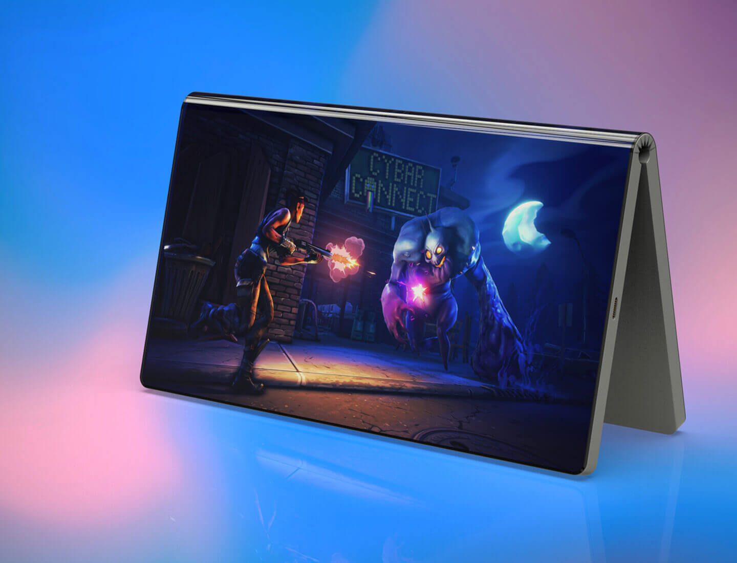 Huawei foldable Smartphone Render