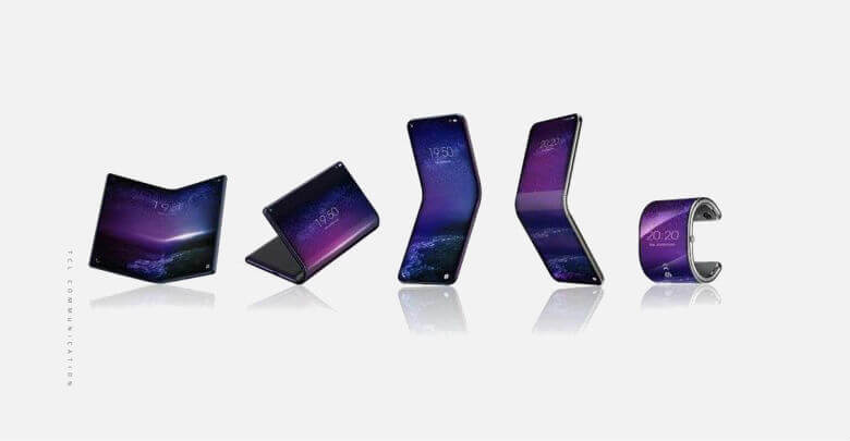 TCL faltbare Smartphones