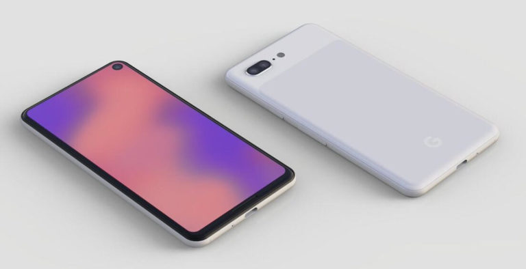Google Pixel 4 Renderbild