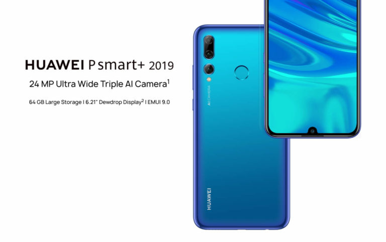 Huawei P Smart+ 2019 für 259 Euro in Deutschland erhältlich