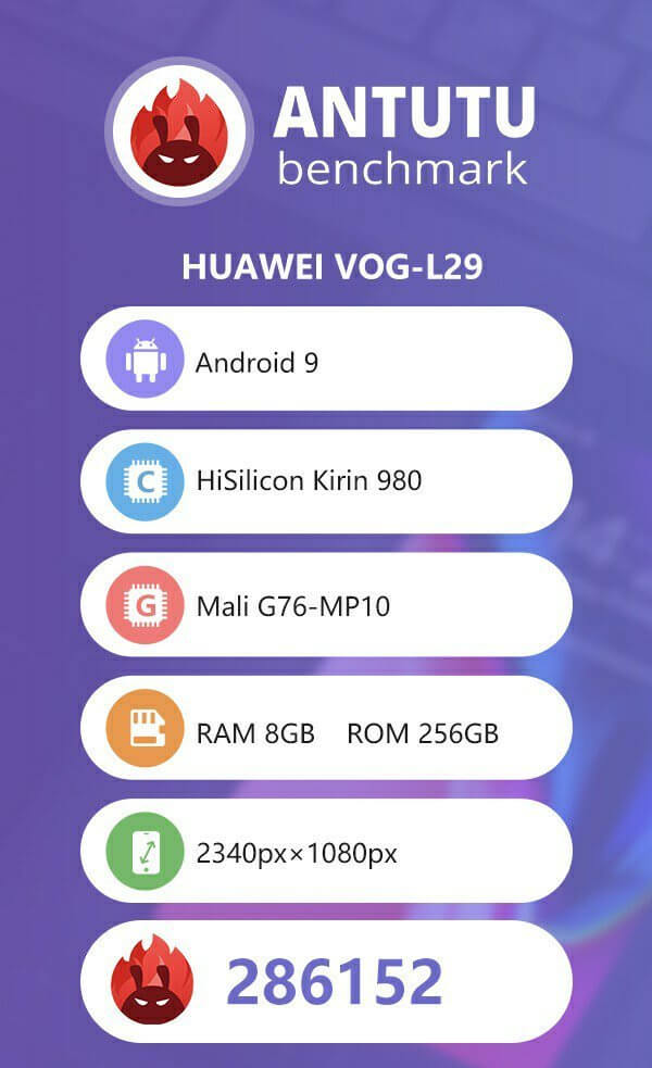 Huawei P30 Pro AnTuTu-Benchmark