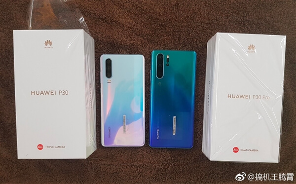 Huawei P30 und P30 Pro Seite an Seite