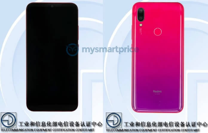 Redmi 7 TENAA-Leak