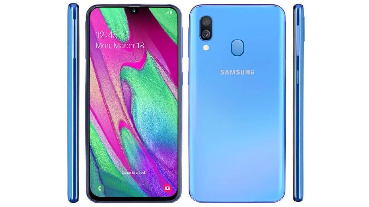 Samsung Galaxy A40 Pressebild