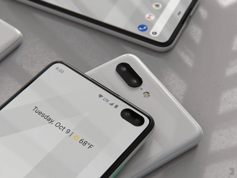 Google Pixel 4 und Pixel 4 XL Render