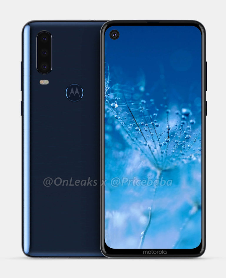 Motorola P40 Power Render