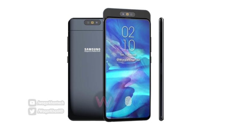 Samsung Galaxy A90 Render