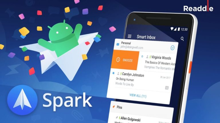 Spark: E-Mail App mit neuem Design, mehr Features und Dark Mode