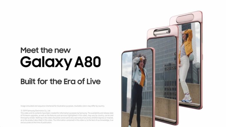 Samsung Galaxy A80 ab sofort in Deutschland erhältlich